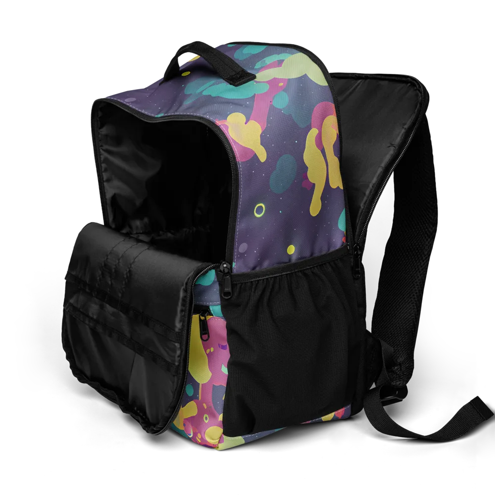 Cosmic Playroom on Utility Backpack — Product details 2