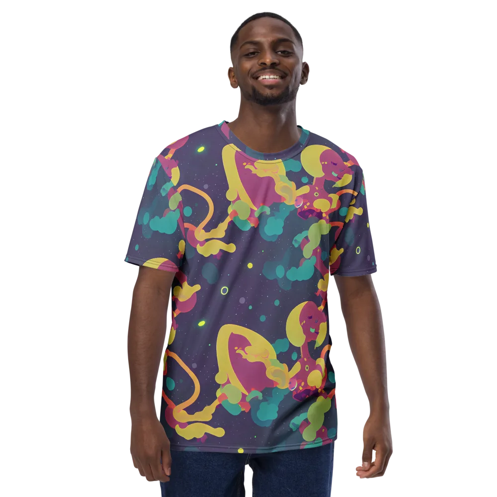 Cosmic Playroom on Men's Crew Neck T-Shirt — Front