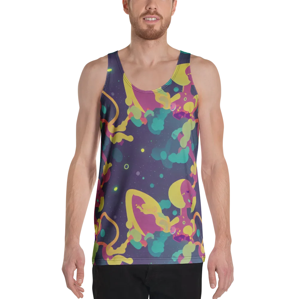 Cosmic Playroom on Men's Tank Top — Front