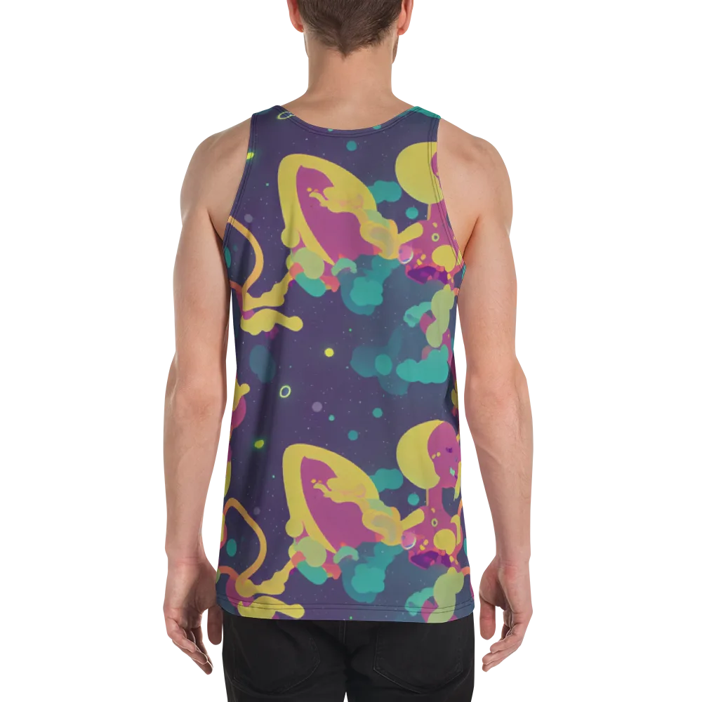 Cosmic Playroom on Men's Tank Top — Back
