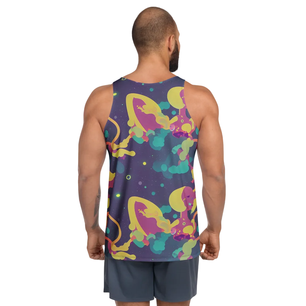 Cosmic Playroom on Men's Tank Top — Back
