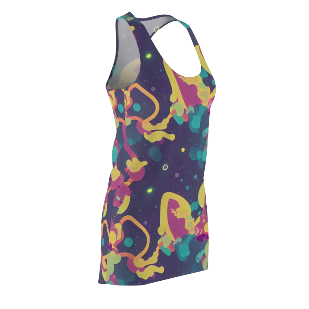 Cosmic Playroom on Racerback Dress — Front Side
