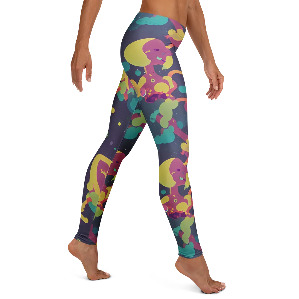 Cosmic Playroom on Leggings — Right