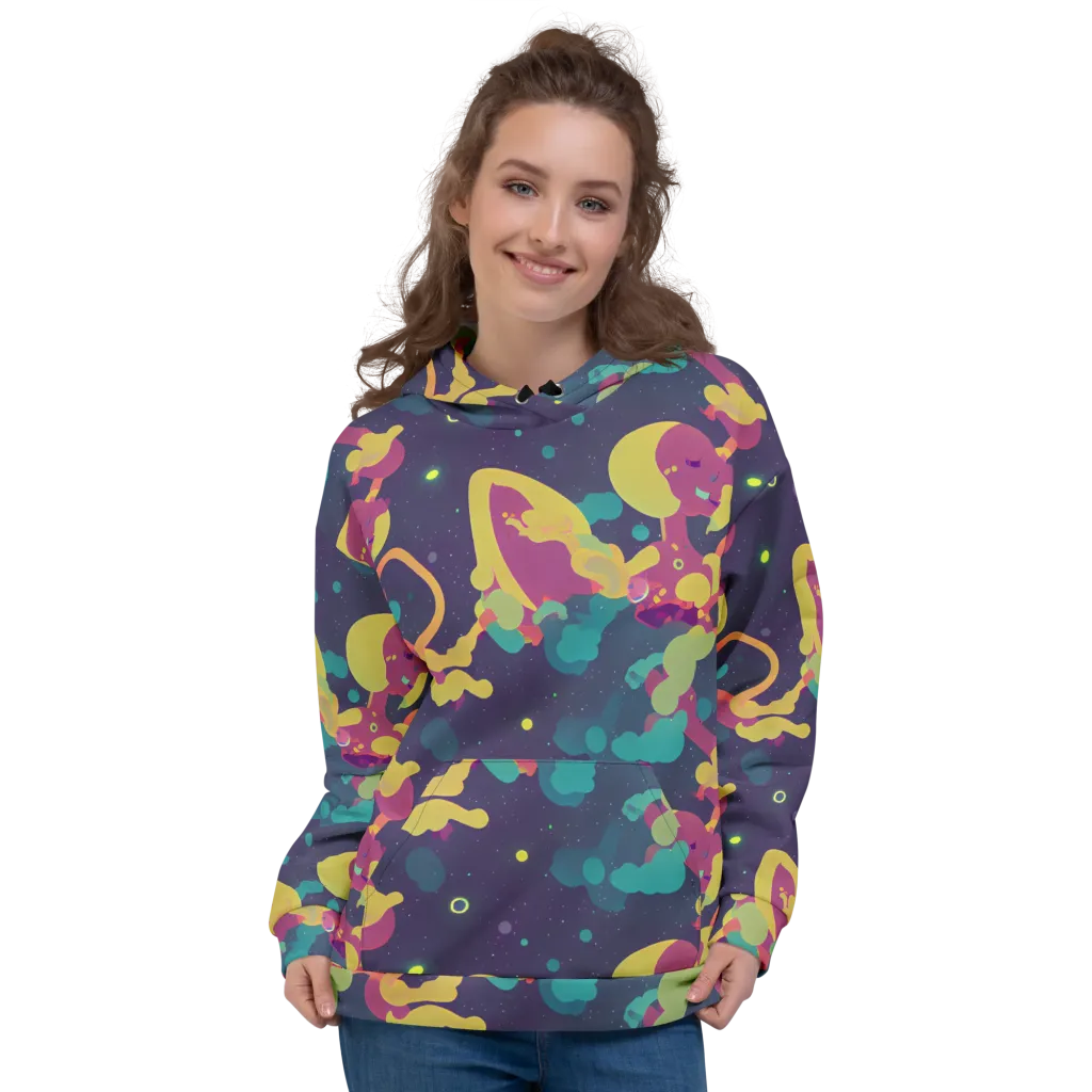 Cosmic Playroom on Hoodie — Front