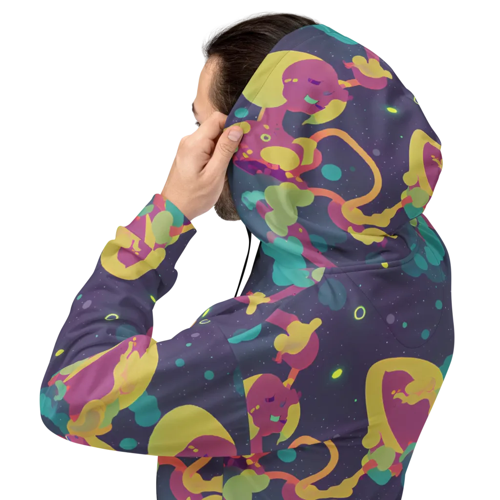 Cosmic Playroom on Hoodie — Back