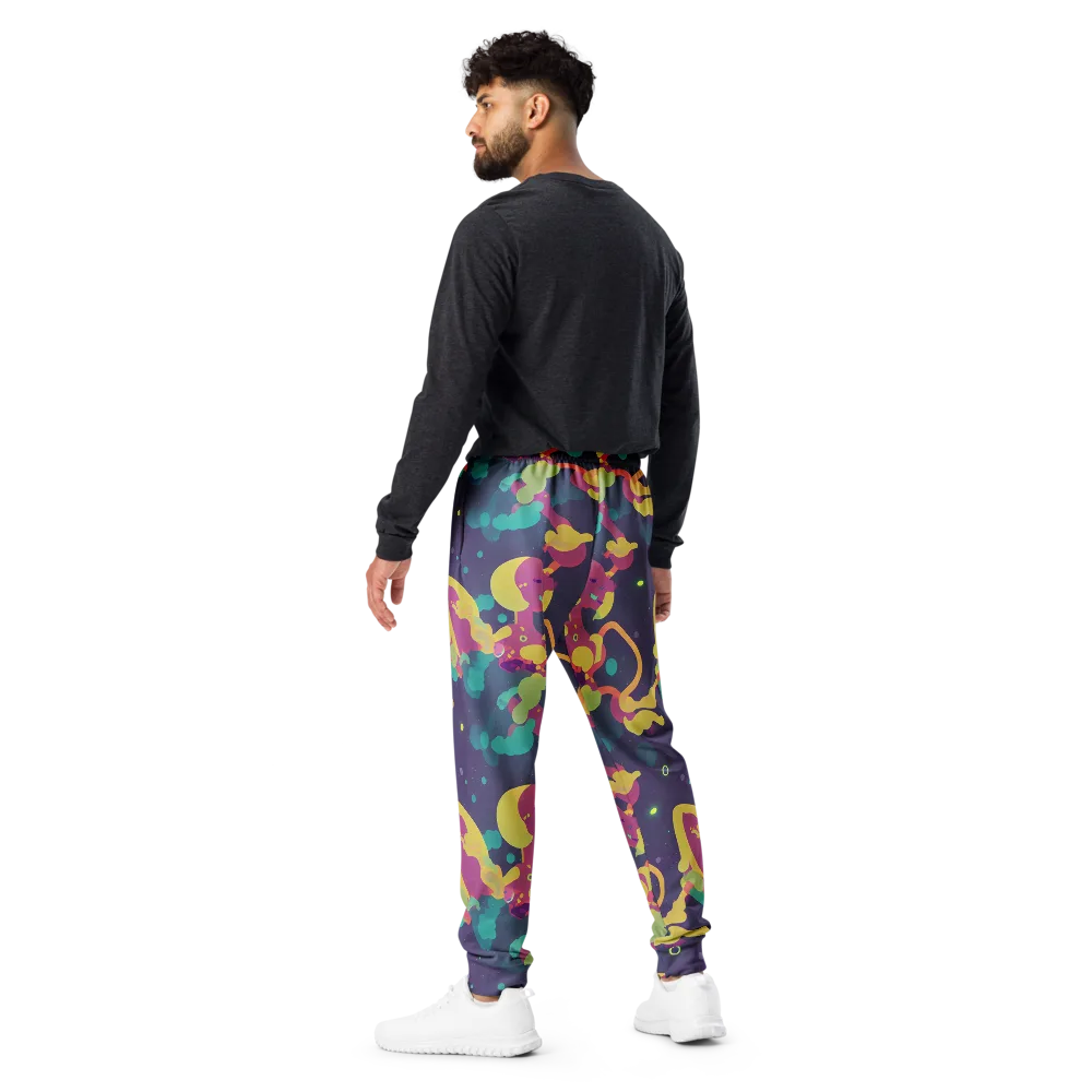 Cosmic Playroom on Men's Joggers — Back