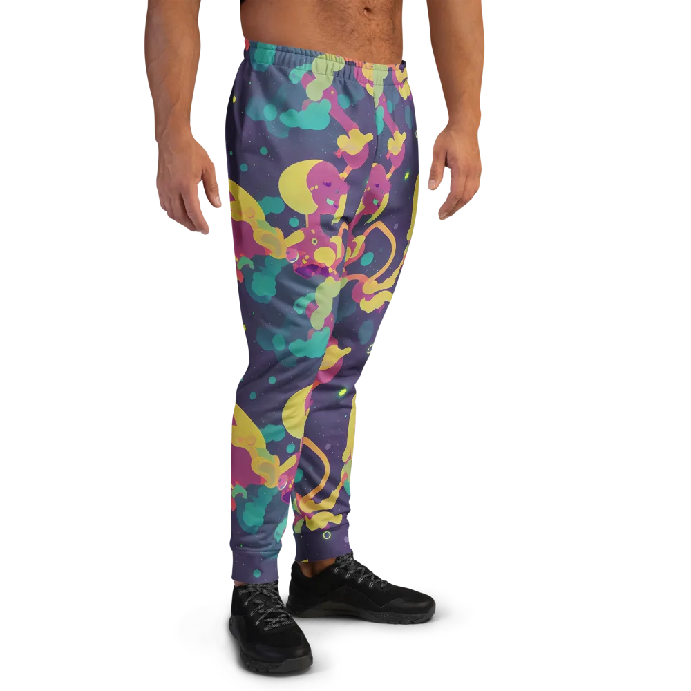 Cosmic Playroom on Men's Joggers — Right