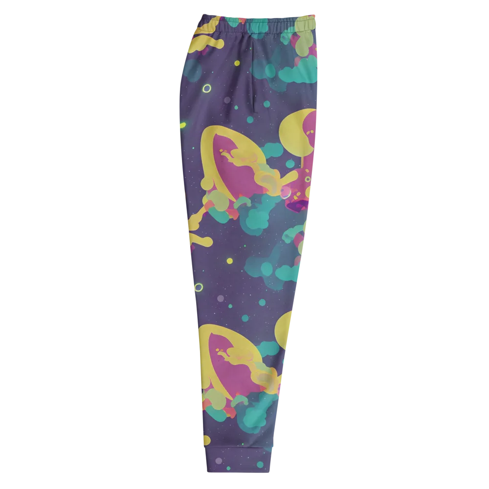 Cosmic Playroom on Men's Joggers — Right