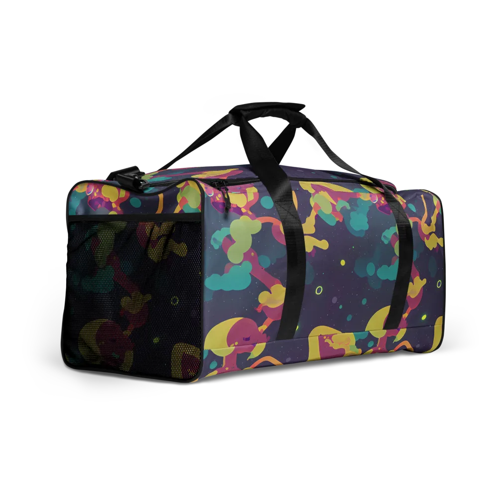 Cosmic Playroom on Duffle Bag — Right Front