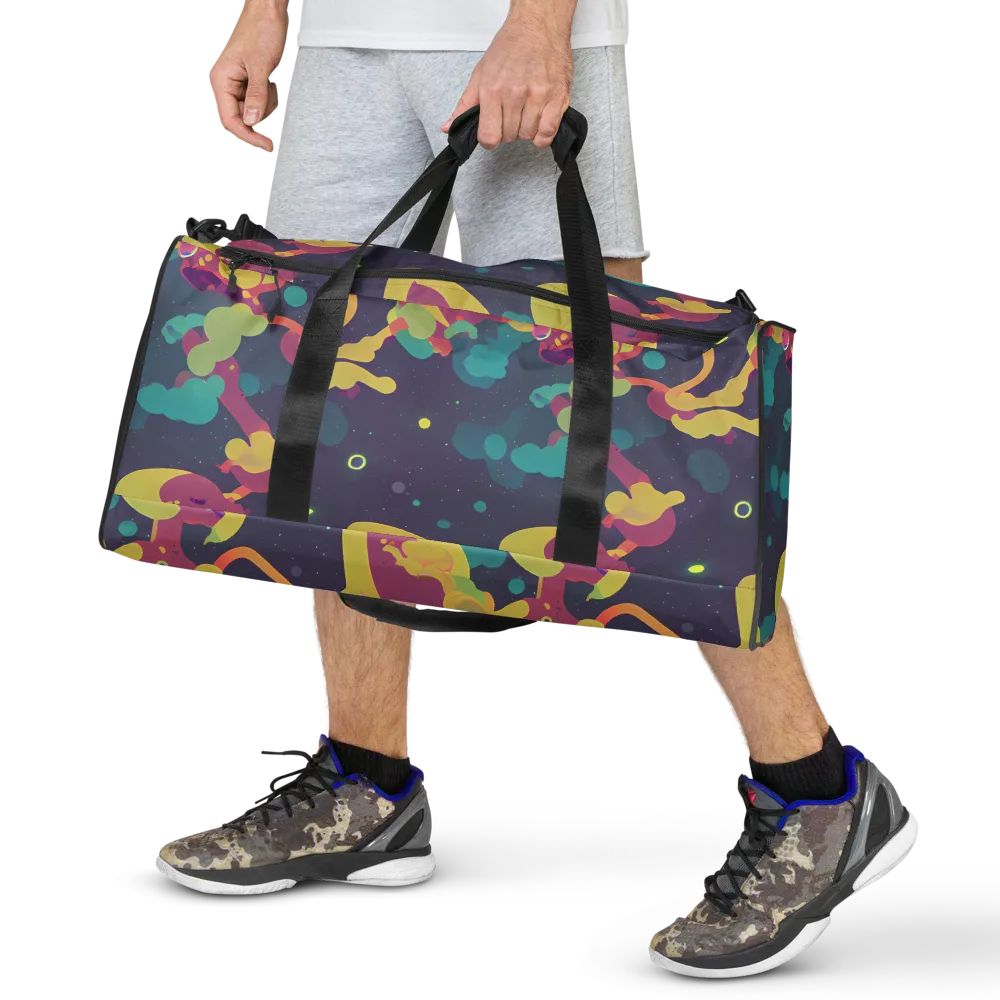 Cosmic Playroom on Duffle Bag — Front