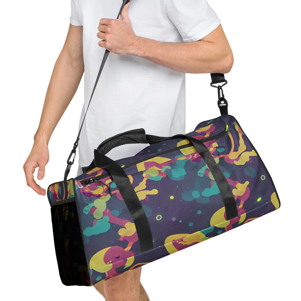 Cosmic Playroom on Duffle Bag — Right Front