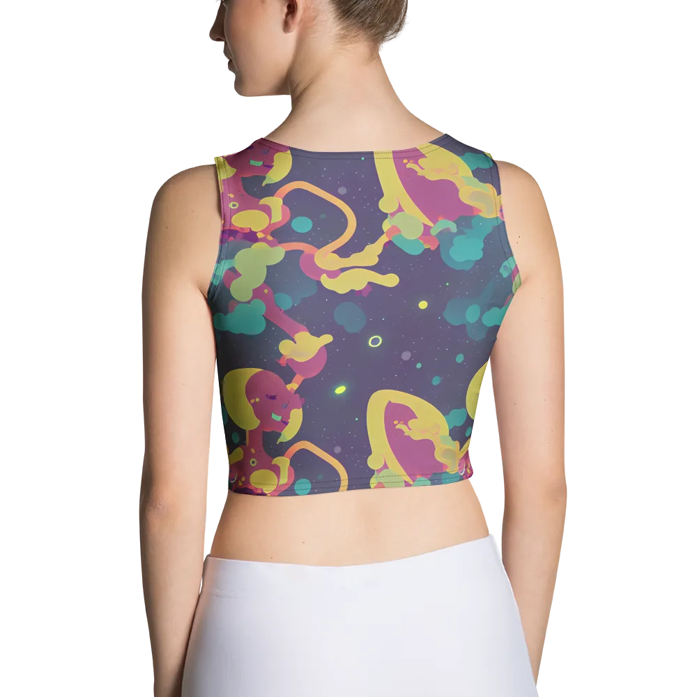 Cosmic Playroom on Crop Top — Back