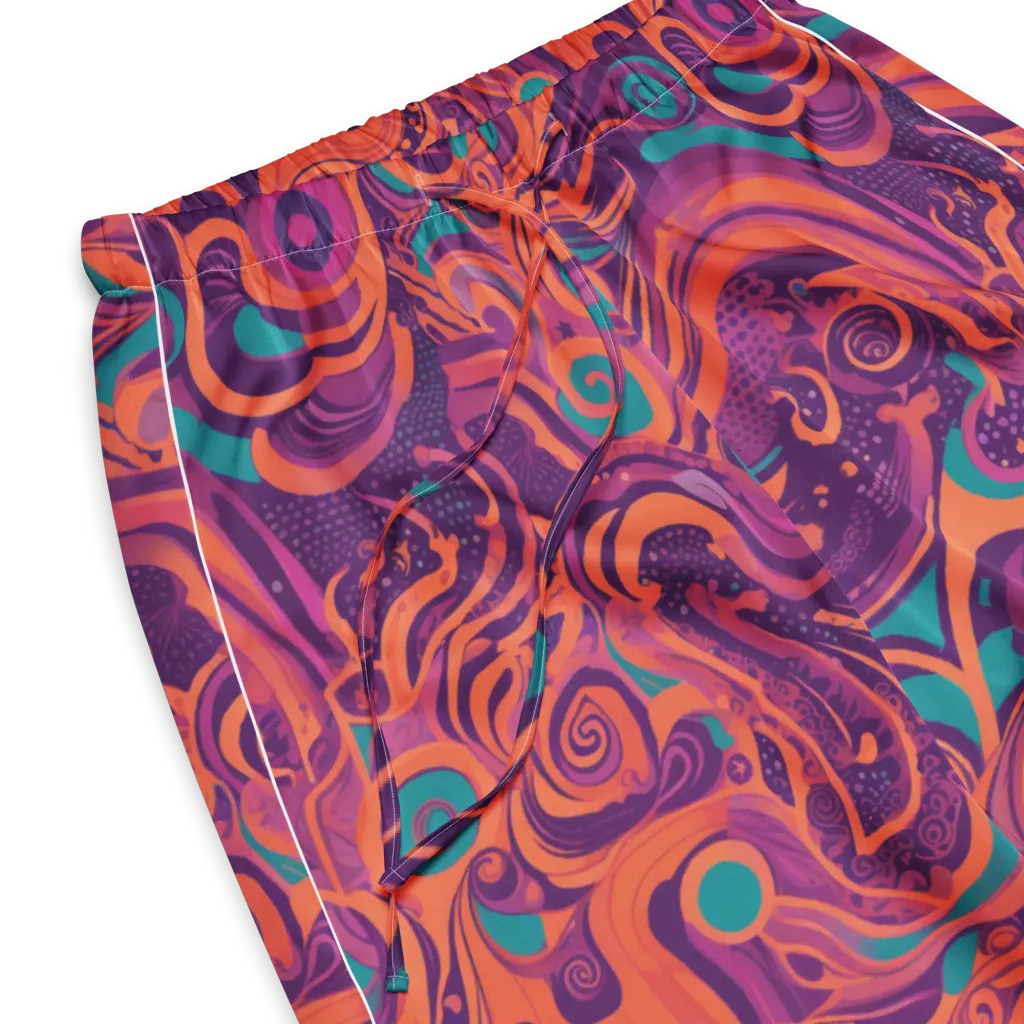 Psychedelic Paisley on Women's Pajama Pants — Product details