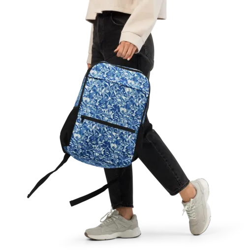 Blue Orchard on a Utility Backpack