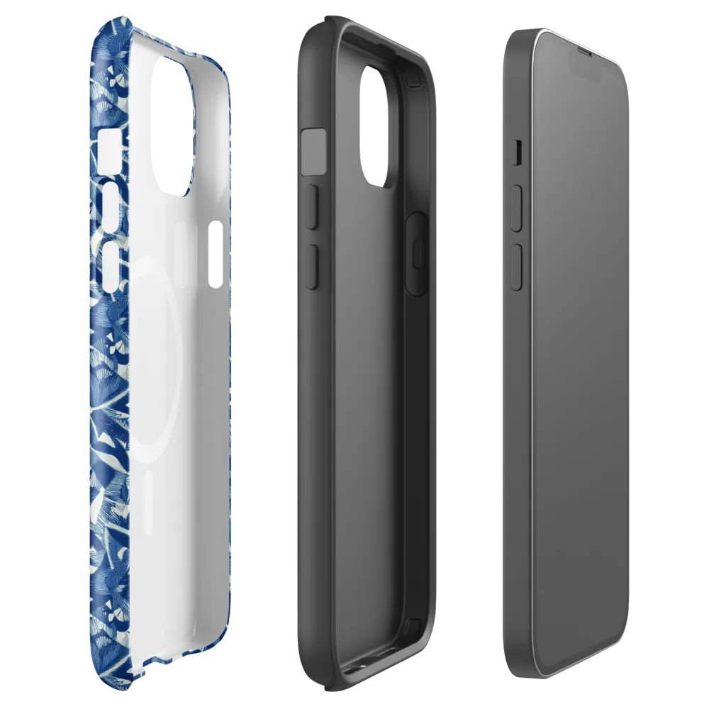 Blue Orchard on MagSafe Tough Case for iPhone® — Front