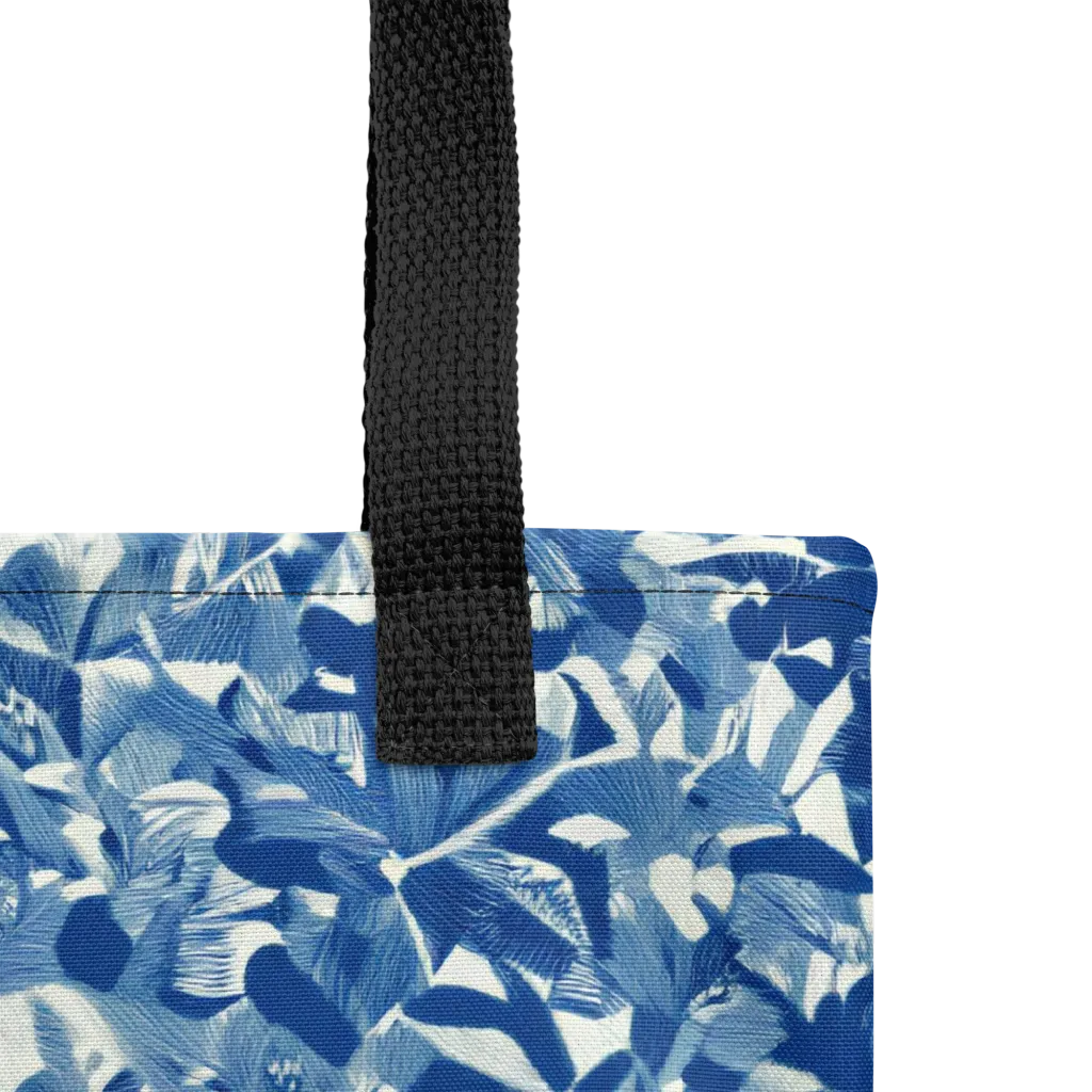 Blue Orchard on Tote Bag — Product details