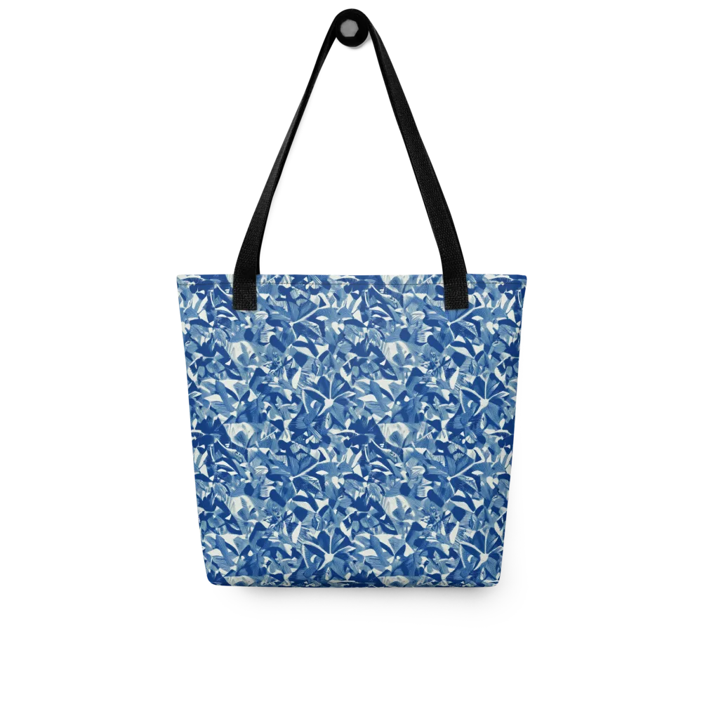 Blue Orchard on Tote Bag — Front