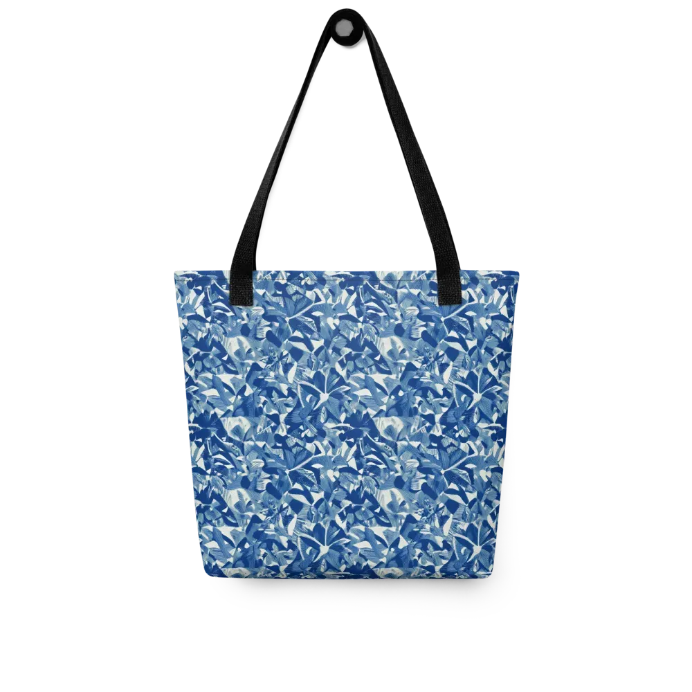 Blue Orchard on Tote Bag — Front