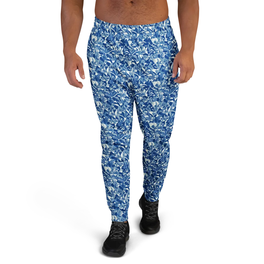 Blue Orchard on Men's Joggers — Front