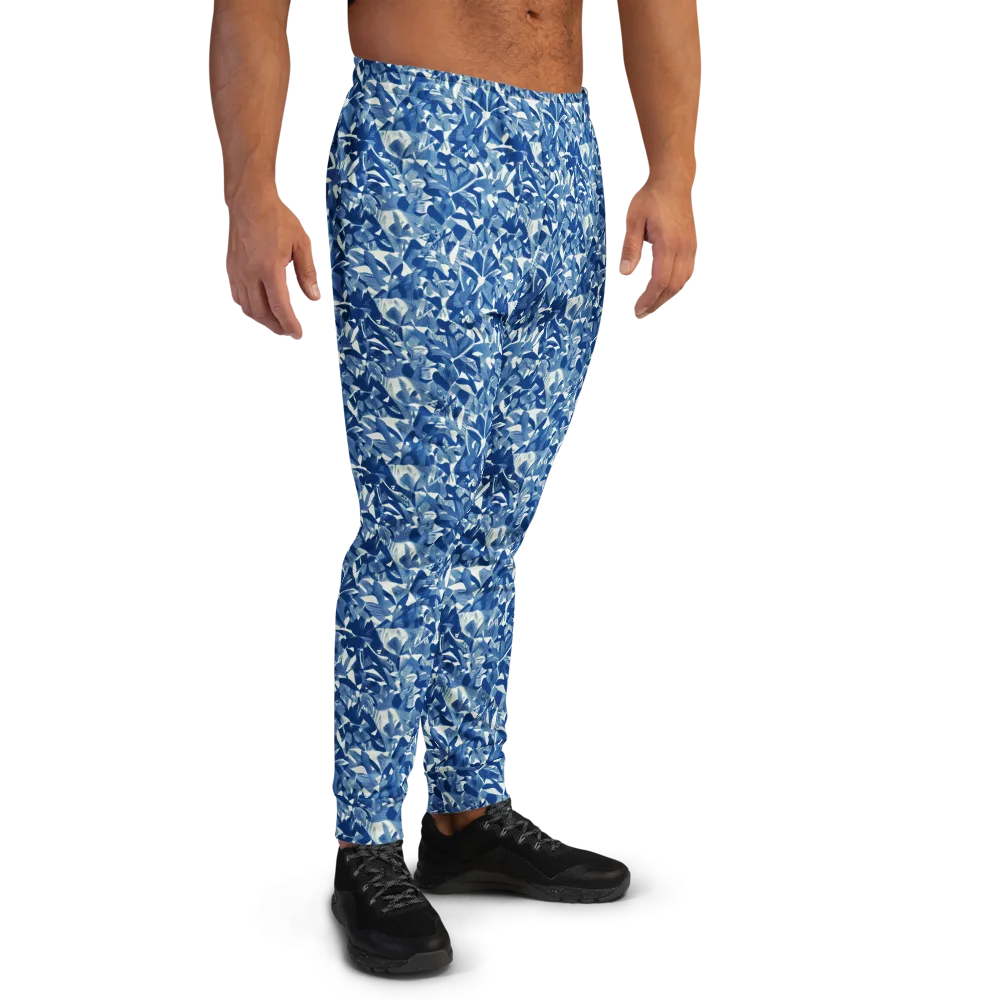 Blue Orchard on Men's Joggers — Right