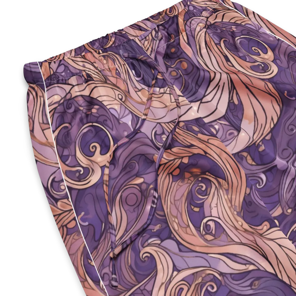 Amethyst Plume on Women's Pajama Pants — Product details
