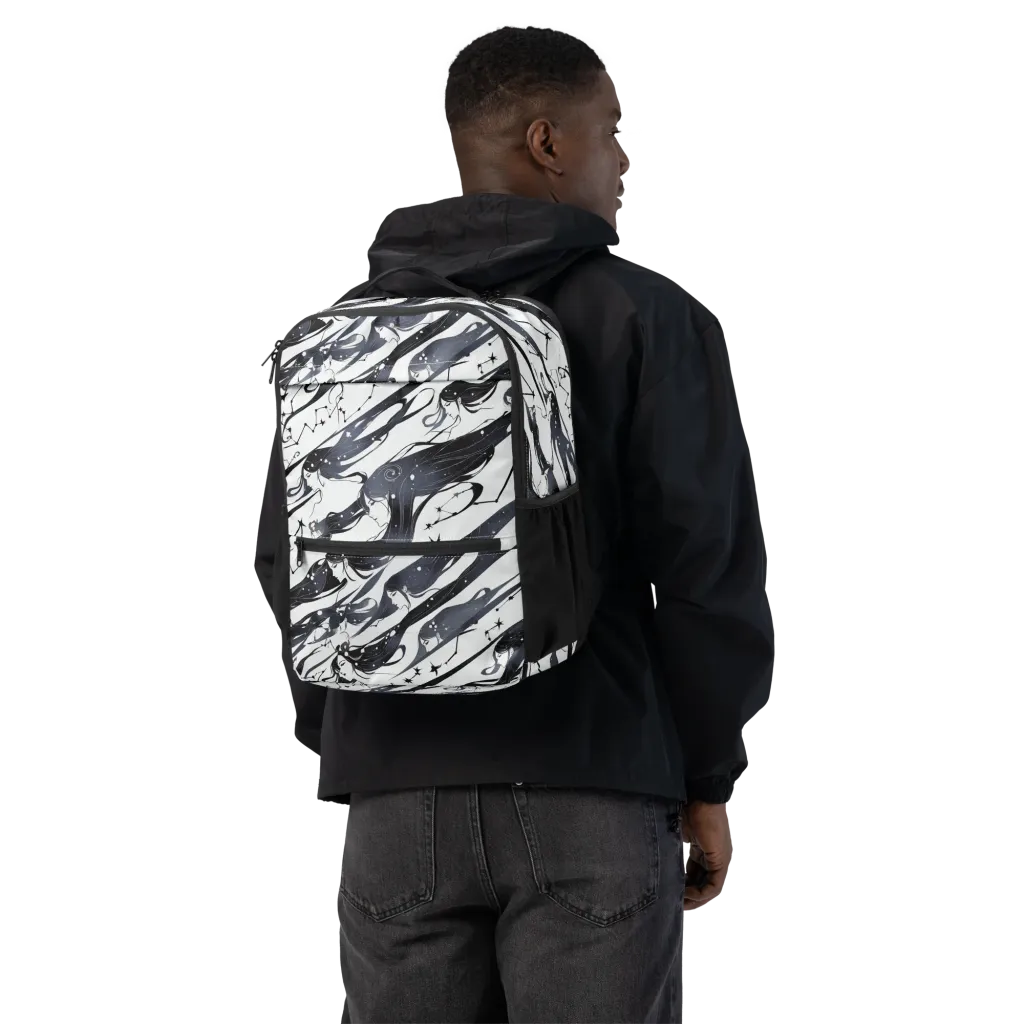 Starbound Reverie on Utility Backpack — Back