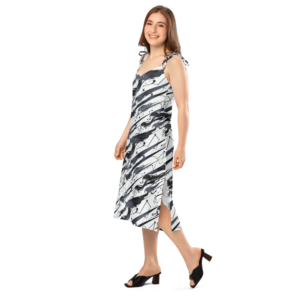 Starbound Reverie on Slip Dress — Left Front