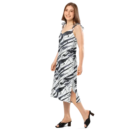 Starbound Reverie on a Slip Dress