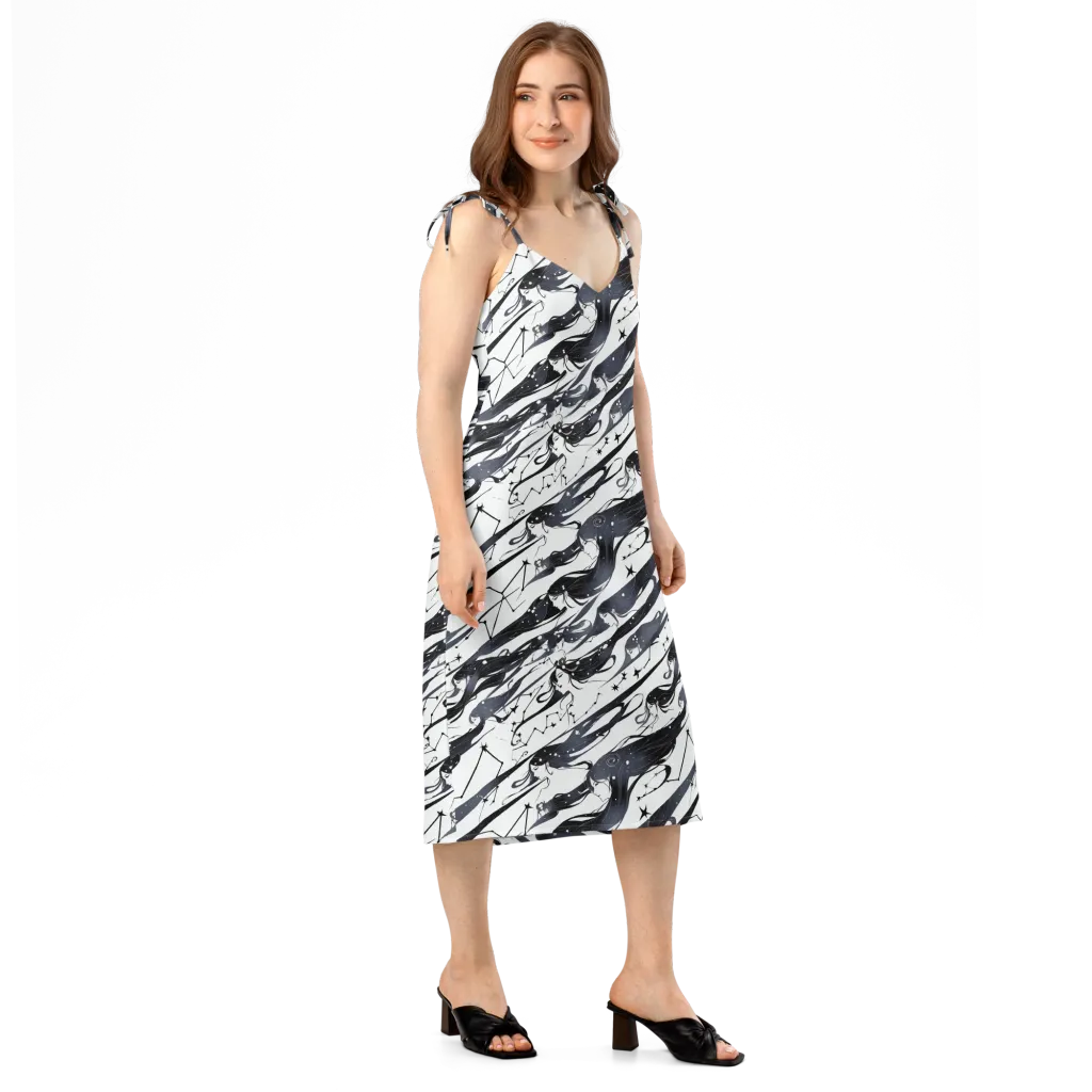 Starbound Reverie on Slip Dress — Right Front