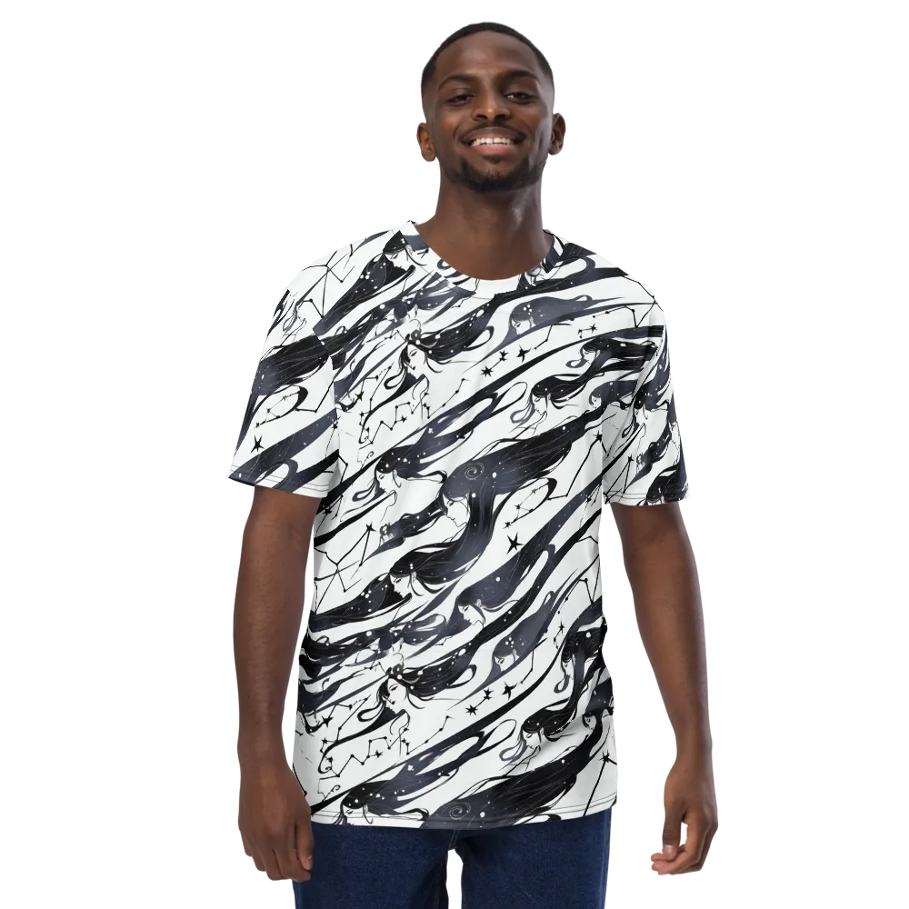 Starbound Reverie on Men's Crew Neck T-Shirt — Front
