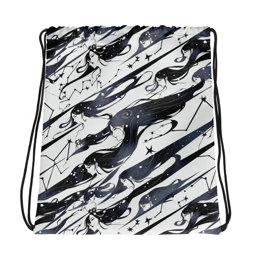 Starbound Reverie on Drawstring Bag — Photo