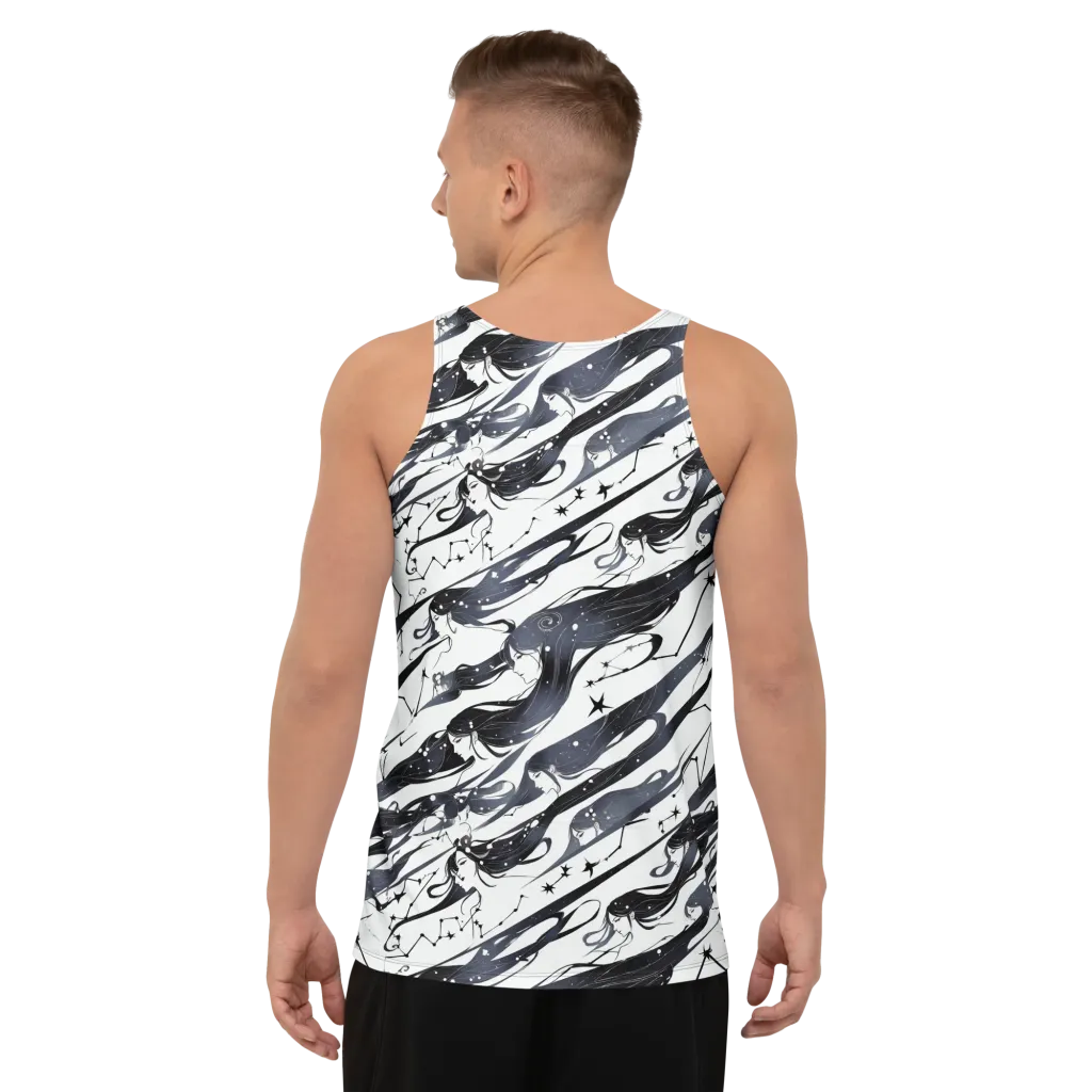 Starbound Reverie on Men's Tank Top — Back