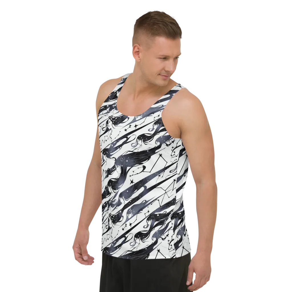 Starbound Reverie on Men's Tank Top — Left Front