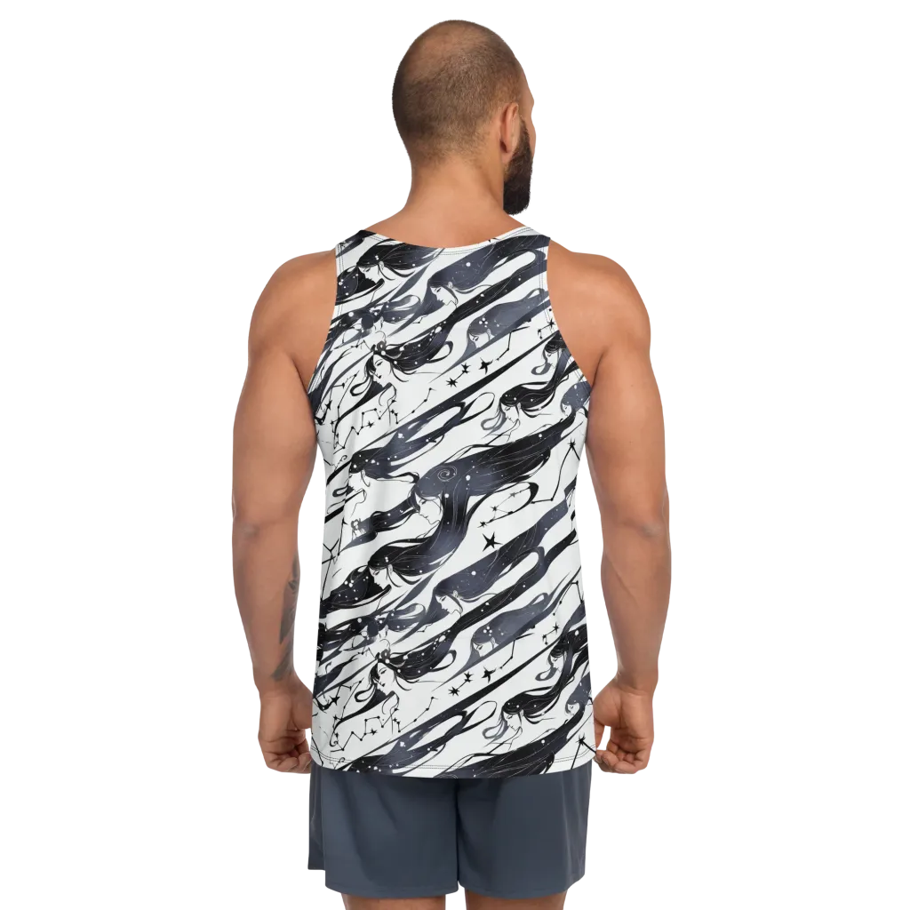 Starbound Reverie on Men's Tank Top — Back