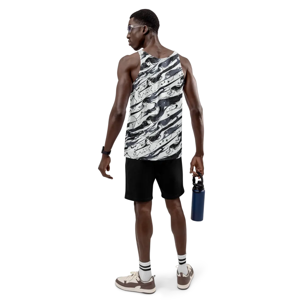 Starbound Reverie on Men's Tank Top — Back