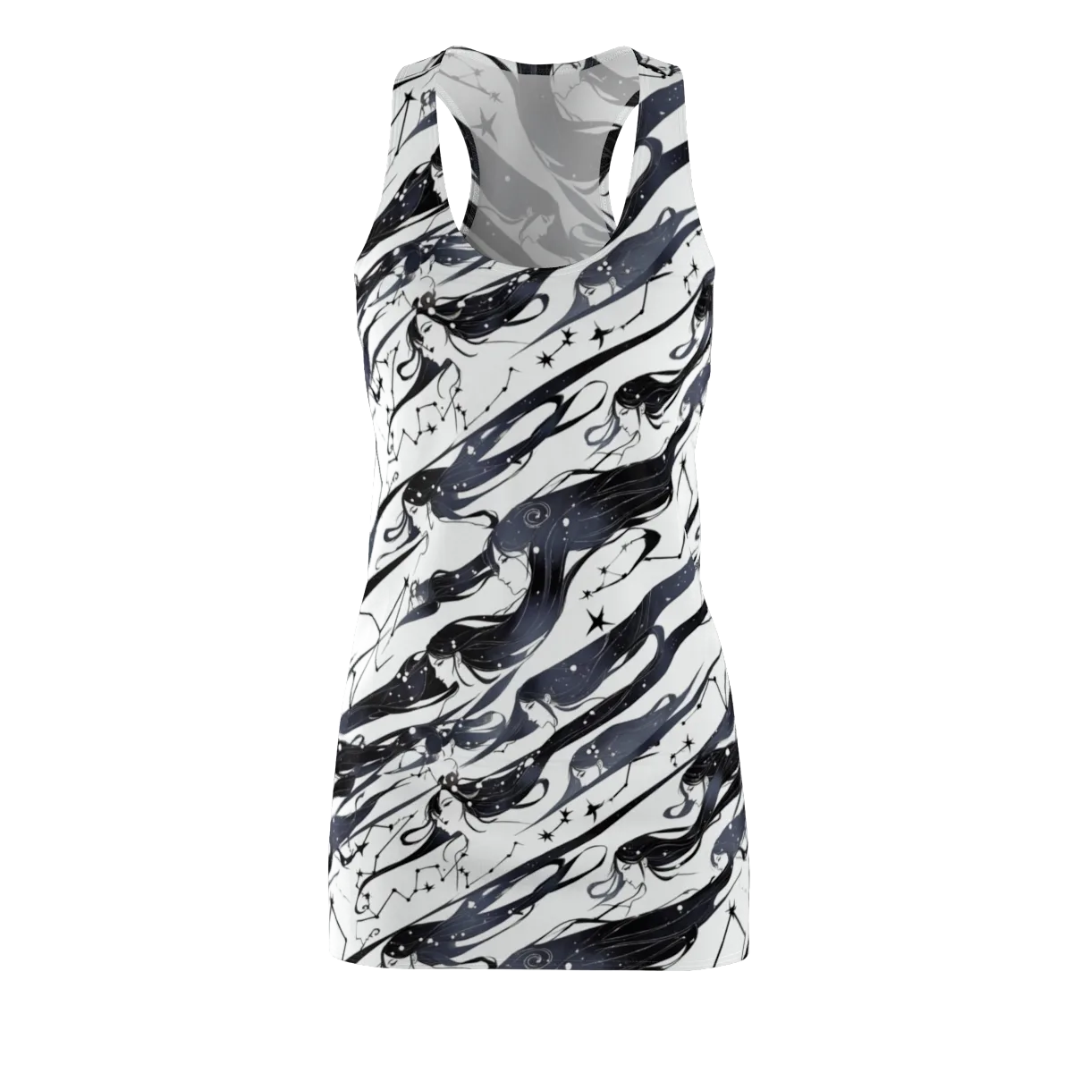 Starbound Reverie on Racerback Dress — Front