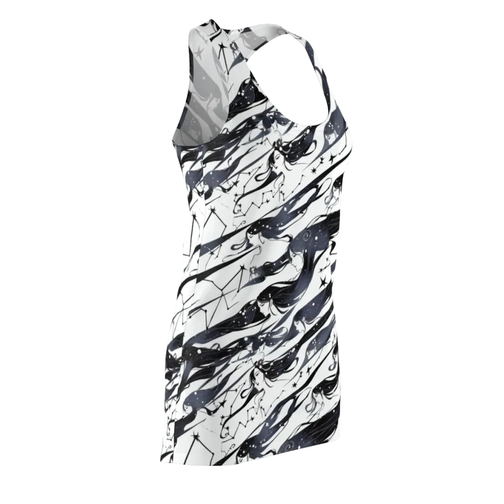 Starbound Reverie on Racerback Dress — Front Side