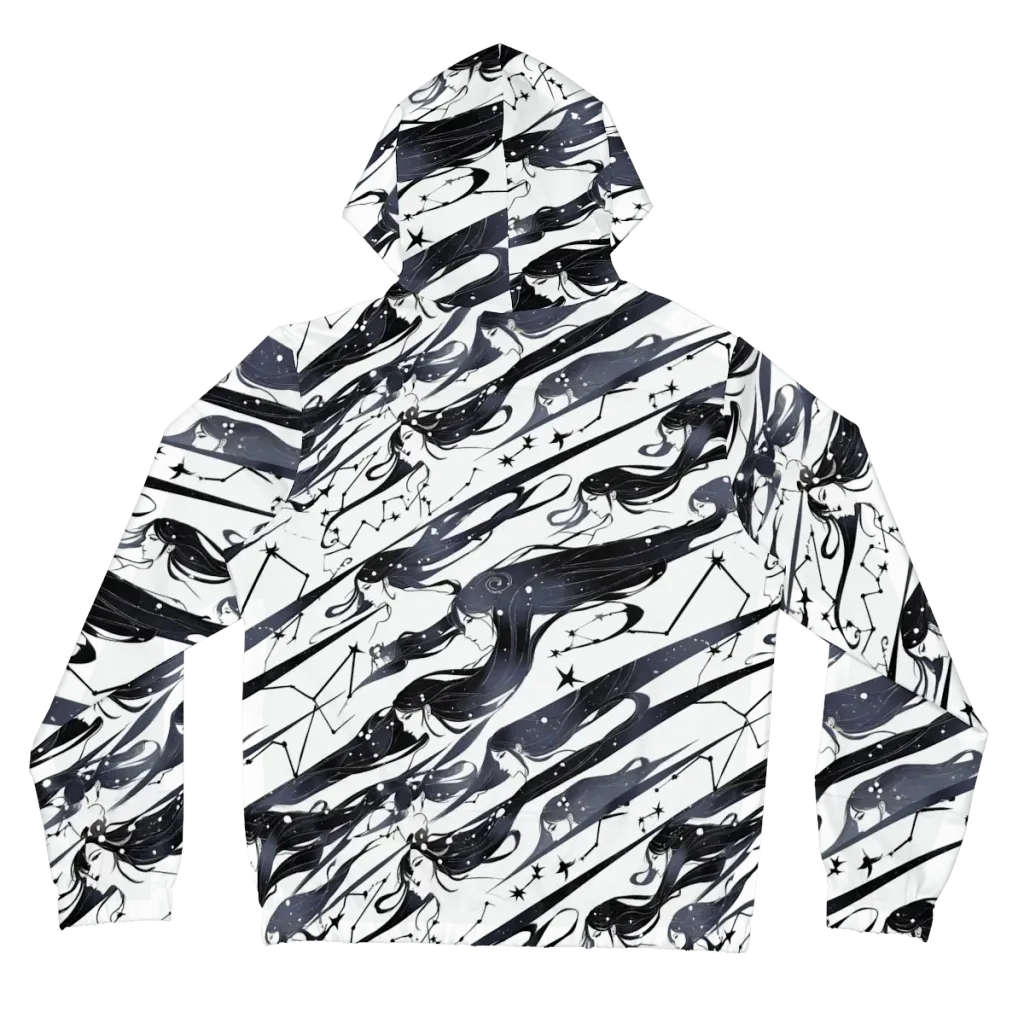 Starbound Reverie on Women's Full-Zip Hoodie — Back