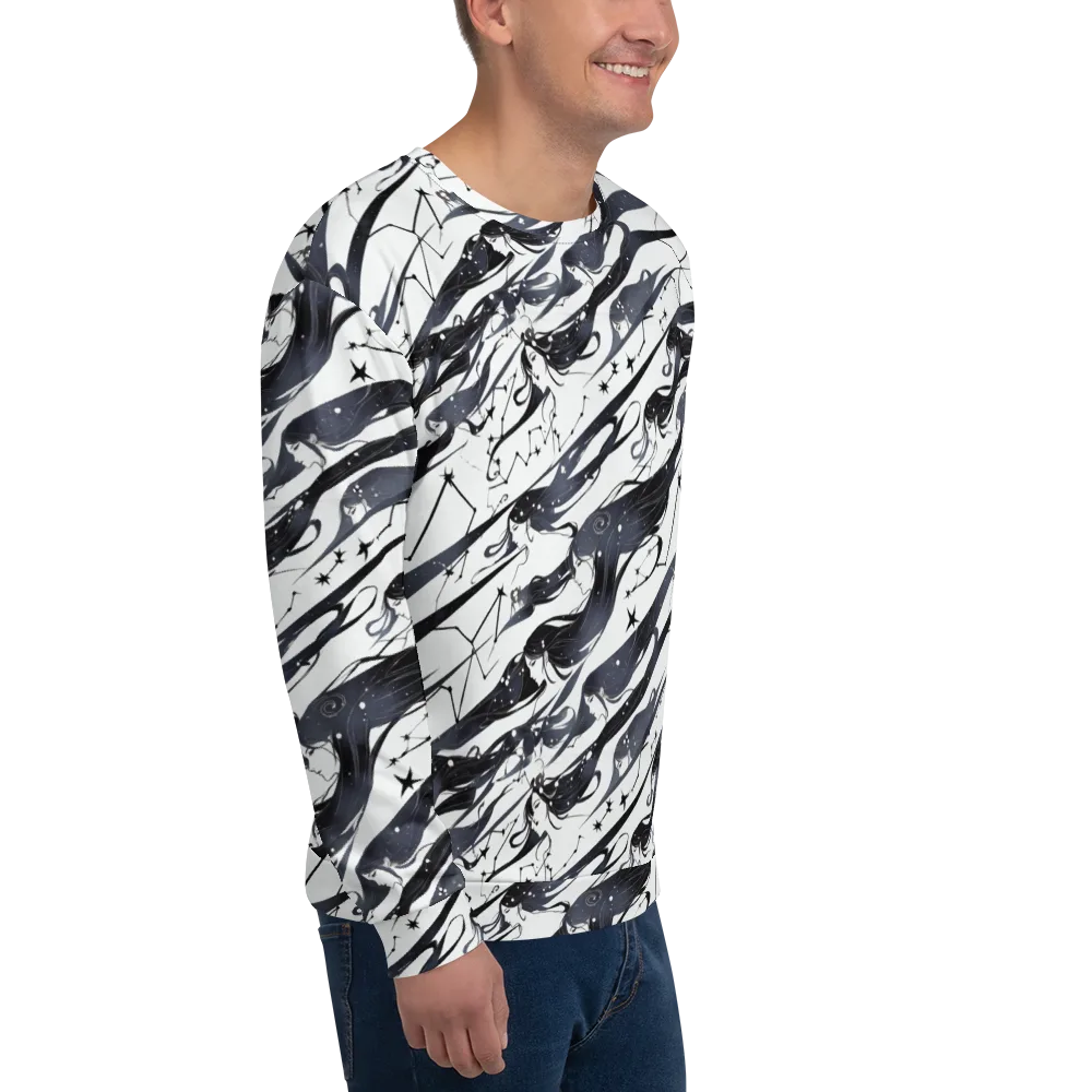 Starbound Reverie on Sweatshirt — Right Front
