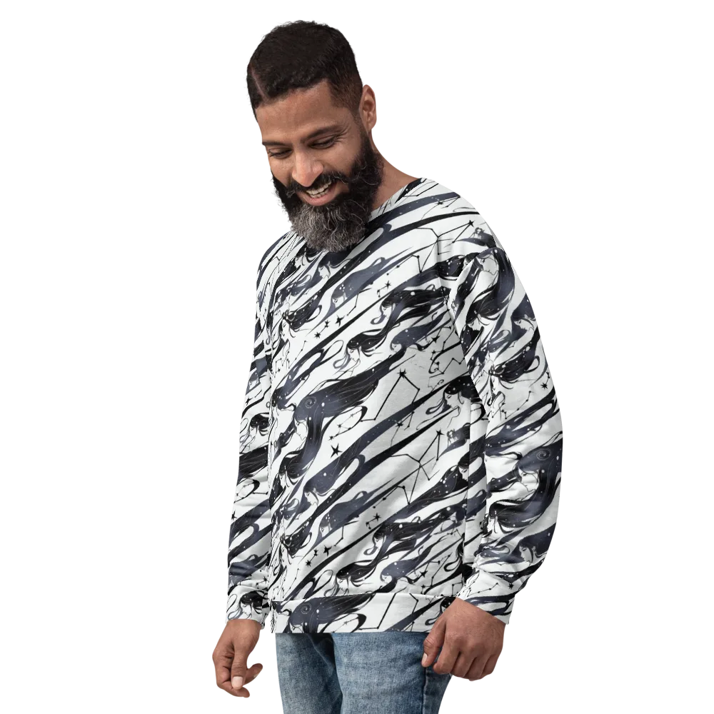 Starbound Reverie on Sweatshirt — Left Front