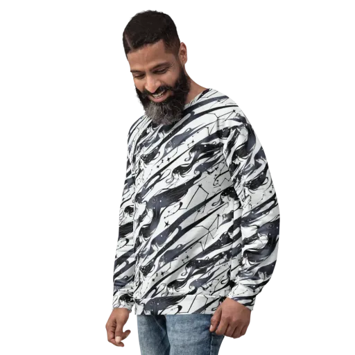 Starbound Reverie on a Sweatshirt