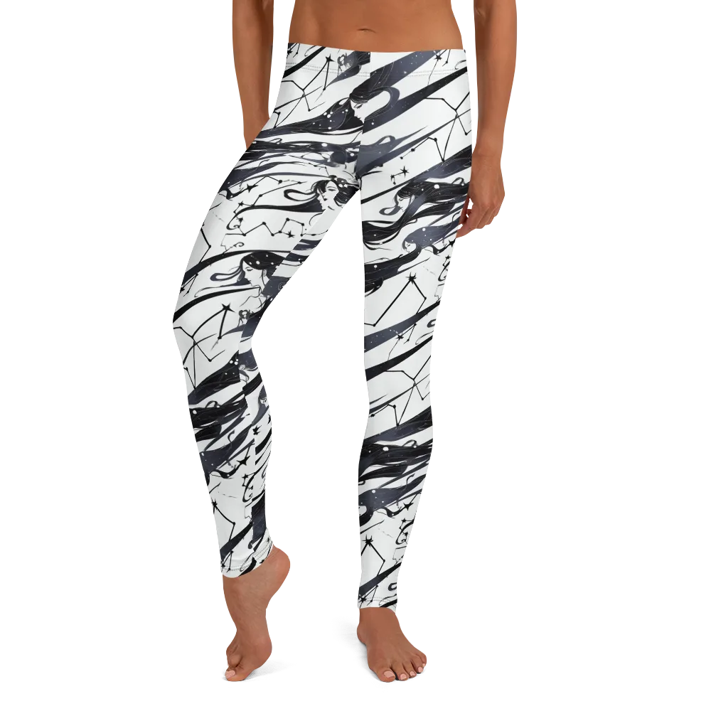 Starbound Reverie on Leggings — Front