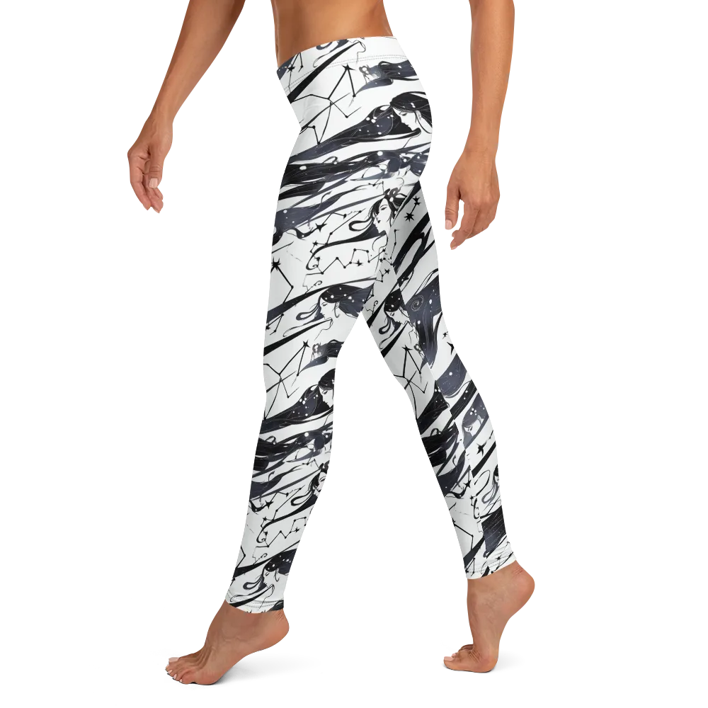 Starbound Reverie on Leggings — Left