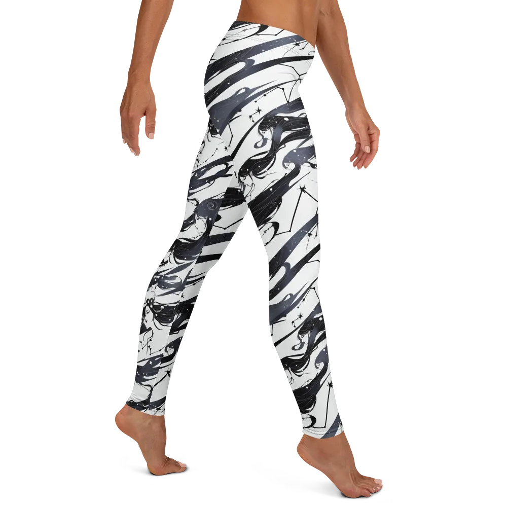 Starbound Reverie on Leggings — Right
