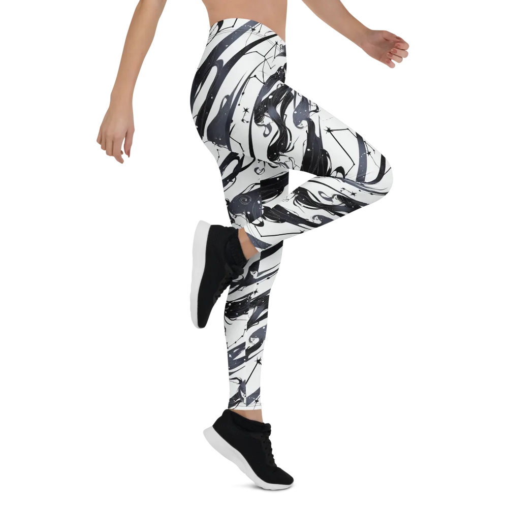 Starbound Reverie on Leggings — Right