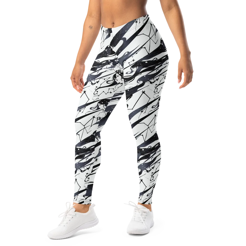 Starbound Reverie on Leggings — Left Front