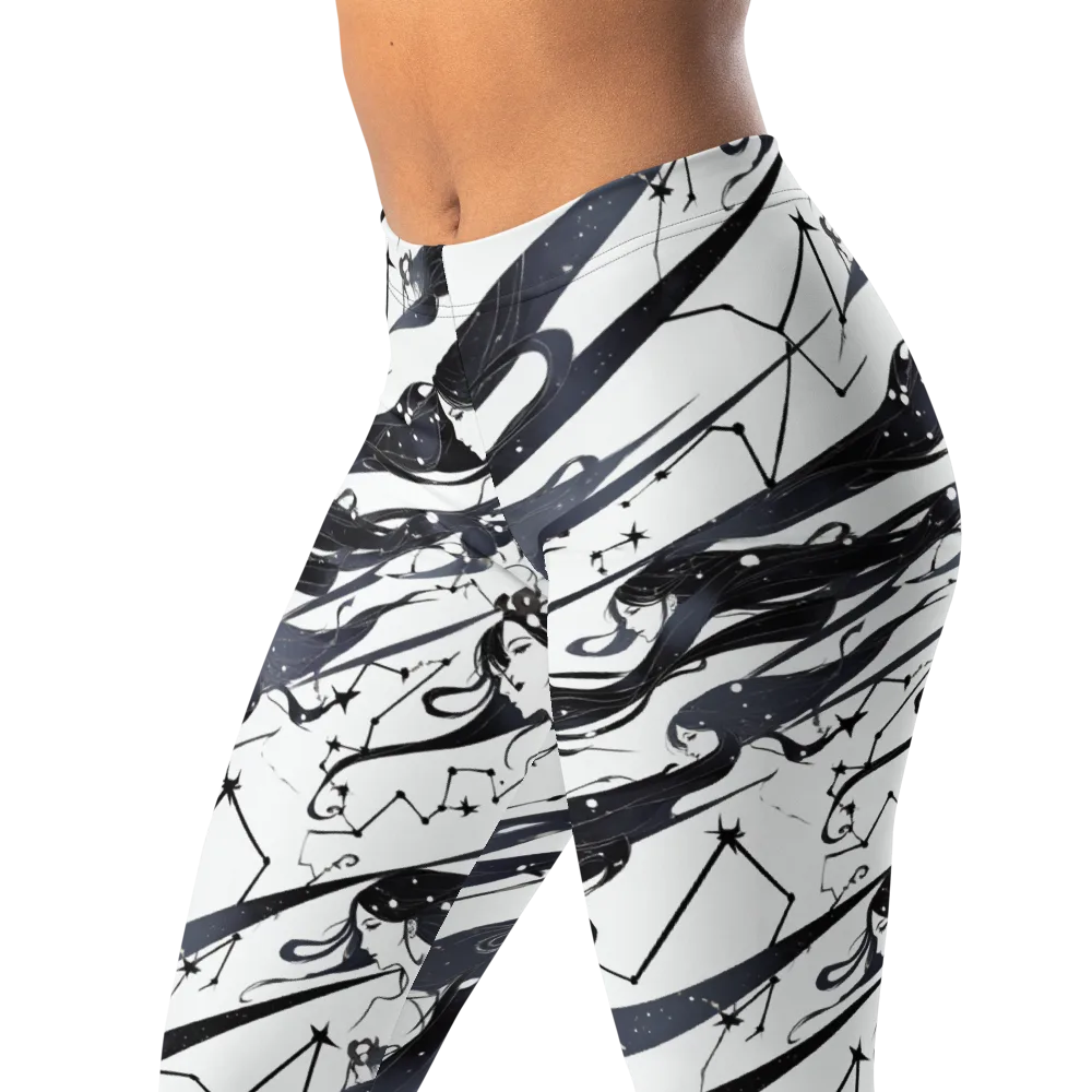 Starbound Reverie on Leggings — Left Front