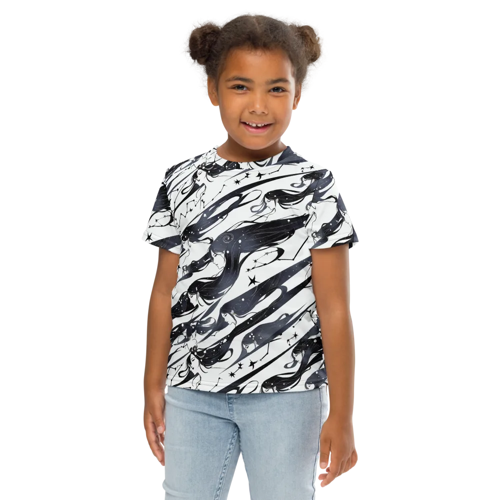 Starbound Reverie on Kids Crew Neck T-Shirt — Front
