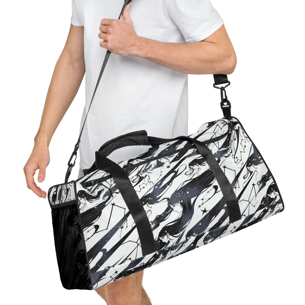 Starbound Reverie on Duffle Bag — Right Front