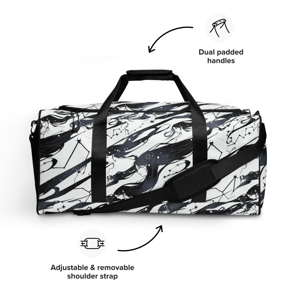 Starbound Reverie on Duffle Bag — Front